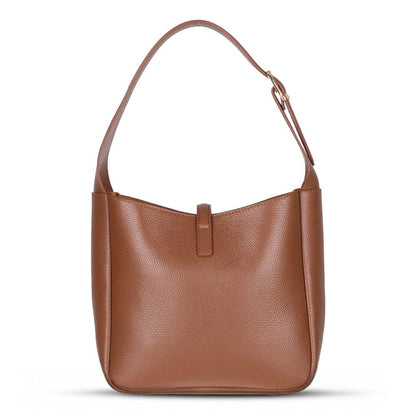 Pebbled Leather Women's Shoulder Bag
