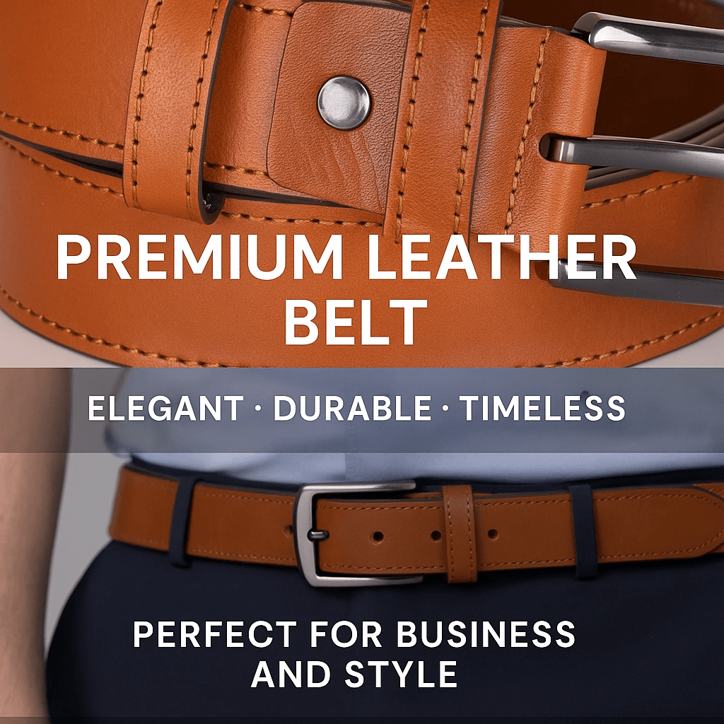 Urban Classic Leather Men's Belt