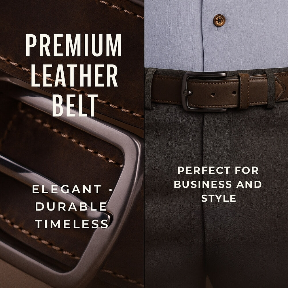 Urban Classic Leather Men’s Belt
