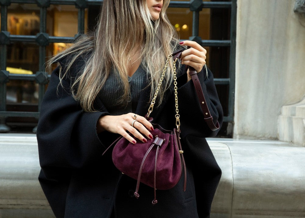 Valentina Suede Leather Women's Bag