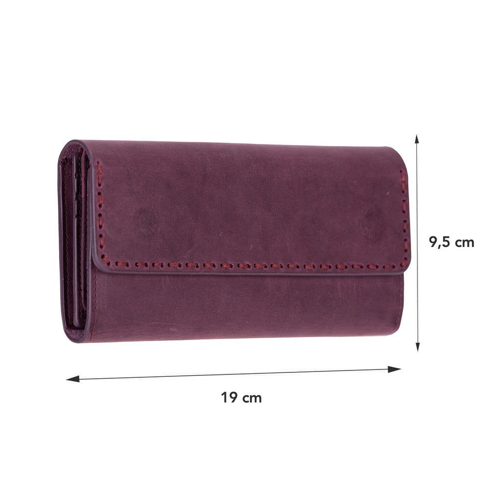 Valora Leather Women’s Wallet  - Phone Holder & Multi-Card Organizer