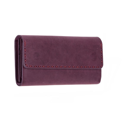 Valora Leather Women’s Wallet  - Phone Holder & Multi-Card Organizer
