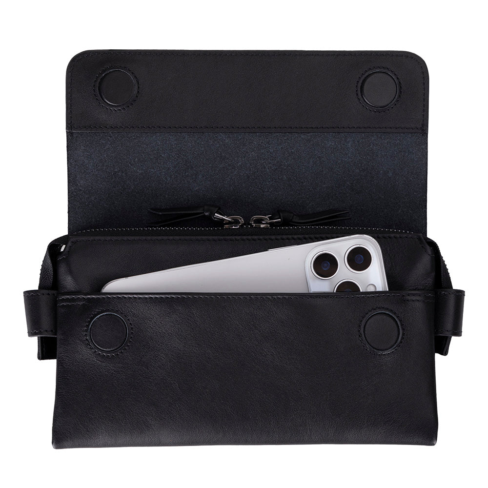 Verona Unisex Handcrafted Wristlet Leather Clutch Bag