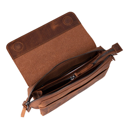 Verona Unisex Handcrafted Wristlet Leather Clutch Bag