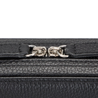 Voyager Leather Travel Cable Organizer Bag