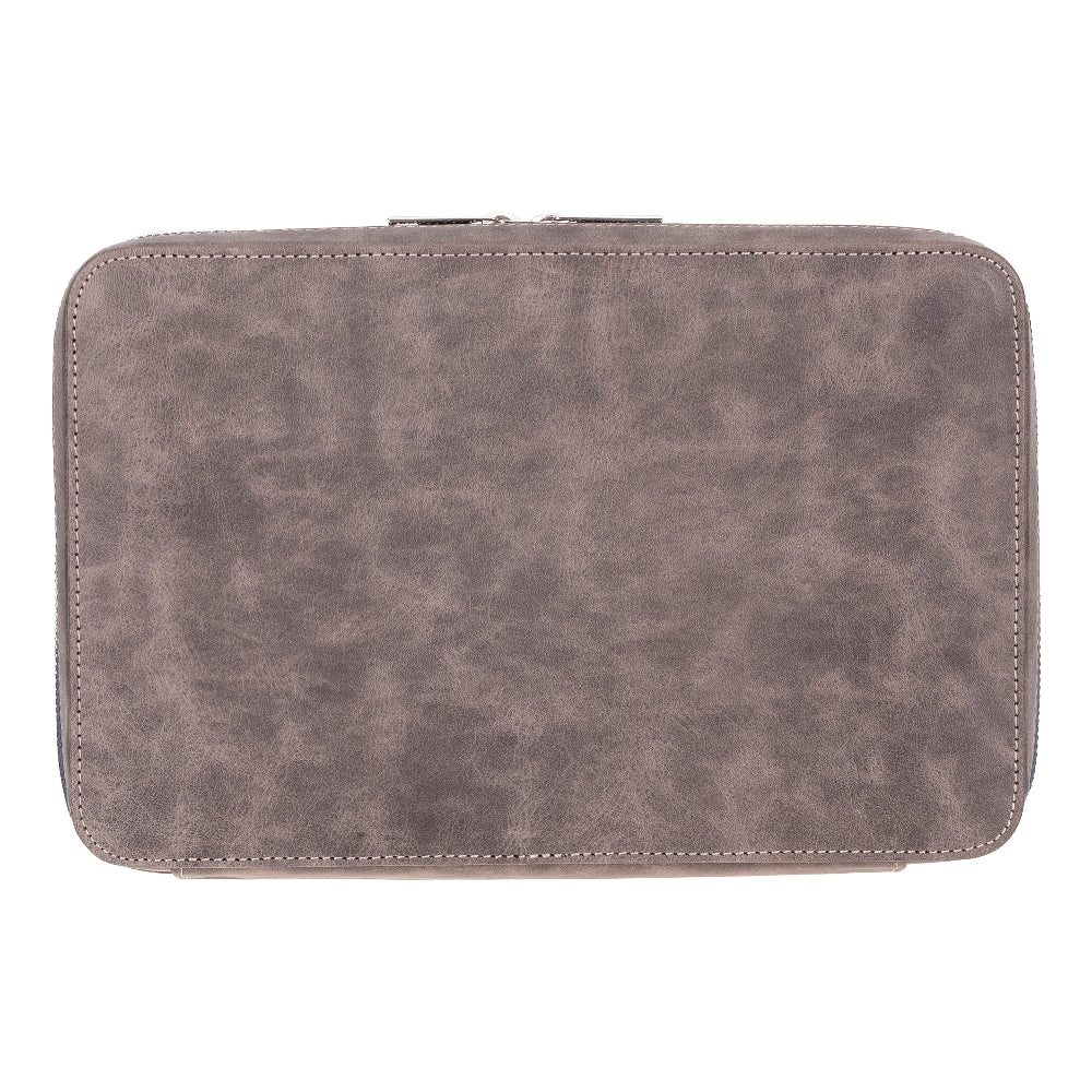 Voyager Leather Travel Cable Organizer Bag