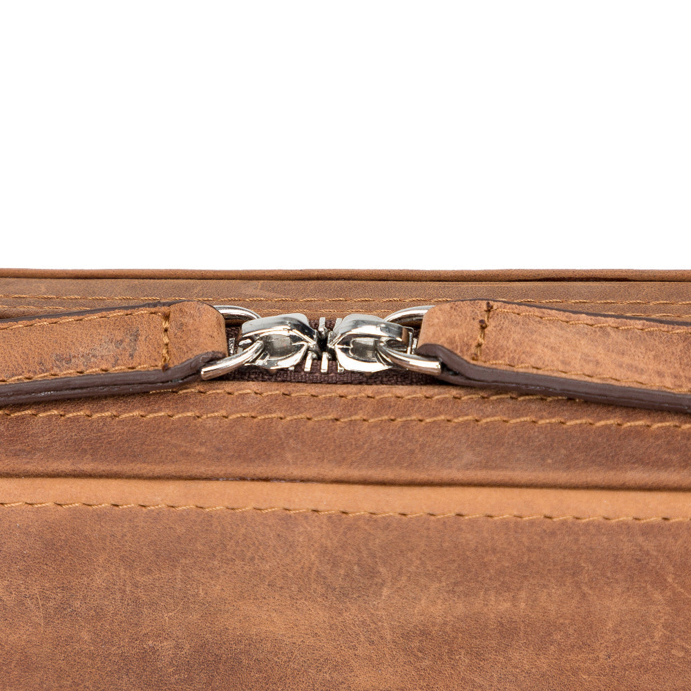 Voyager Leather Travel Cable Organizer Bag