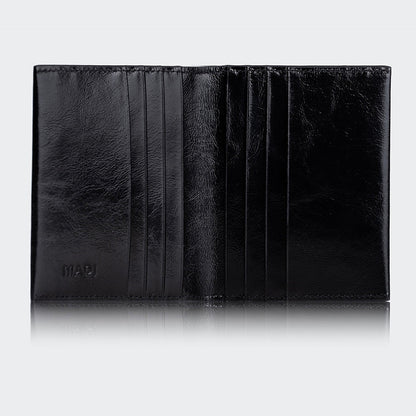 Women Leather Card Holder With Flap