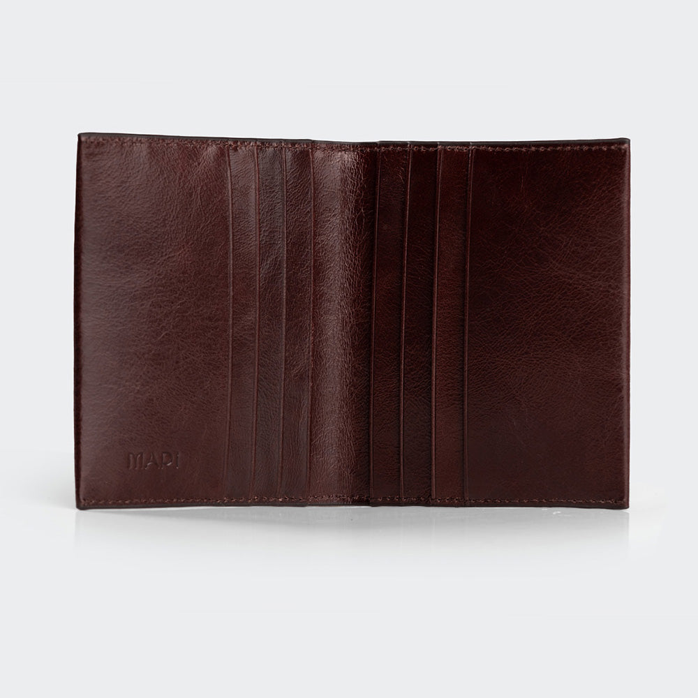 Women Leather Card Holder With Flap