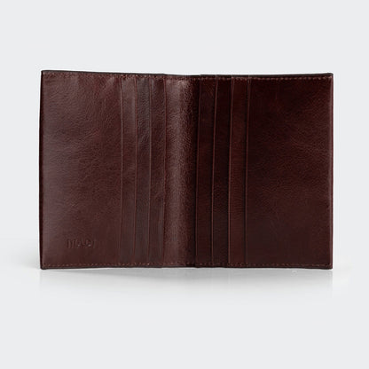 Women Leather Card Holder With Flap