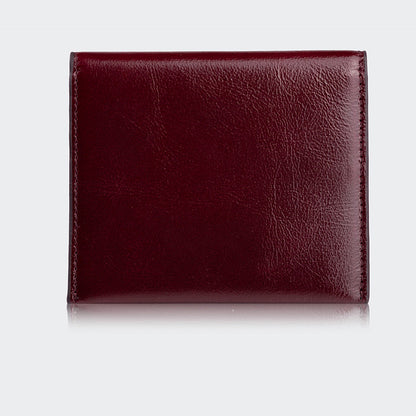 Women Leather Card Holder With Flap