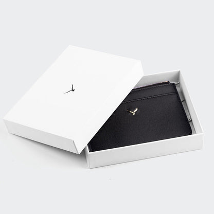 Women Leather Card Holder With Zipper