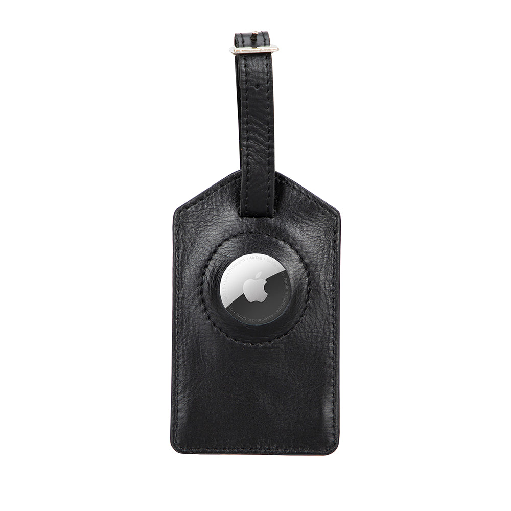 Leather Airtag Luggage Tag