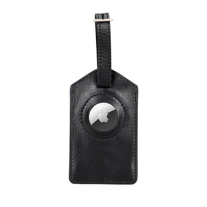 Leather Airtag Luggage Tag