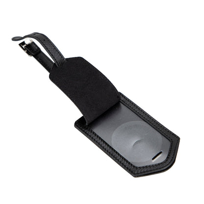 Leather Airtag Luggage Tag