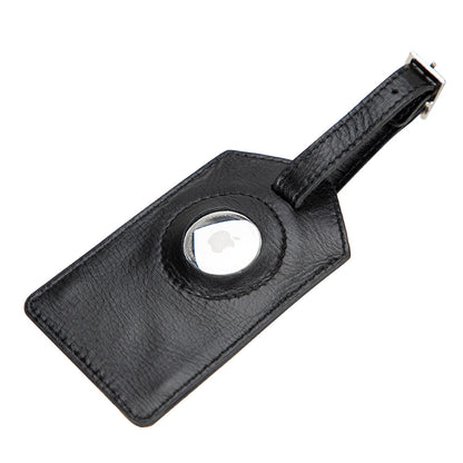 Leather Airtag Luggage Tag