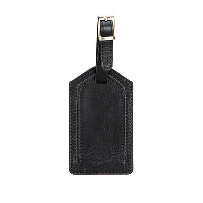 Leather Airtag Luggage Tag