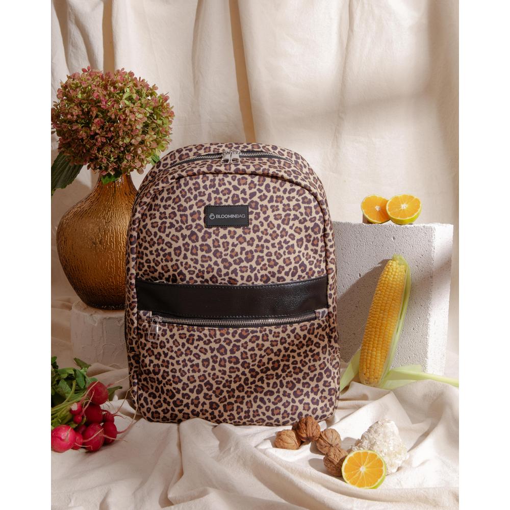 BloominBag Earthy Leopard 13-14 inch MacBook / Laptop Backpack_7