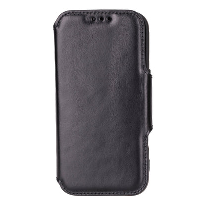 iPhone 16 Pro Leather Folio Wallet Case