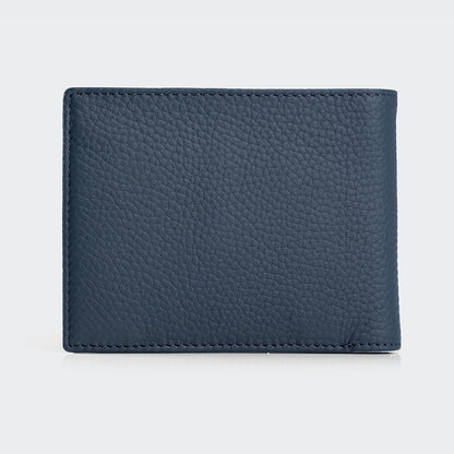 Men Leather Wallet With Two Compartments