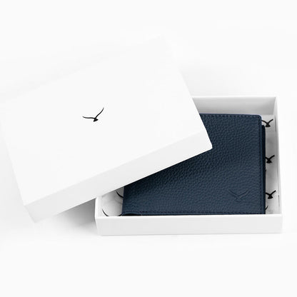 Men Leather Wallet With Two Compartments