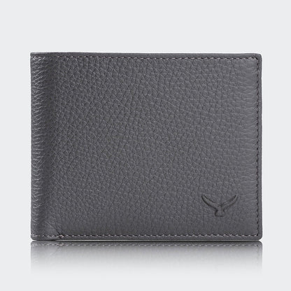Men Leather Wallet With Two Compartments