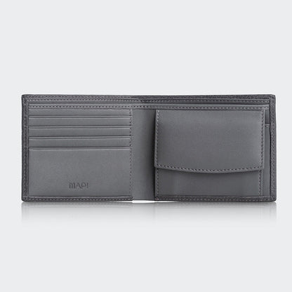 Men Leather Wallet With Two Compartments