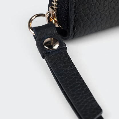 Women Mini Leather Wallet With Zipper